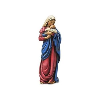 Religious Gifts Mary Mothers Kiss Figurine Statue Baby Jesus Catholic Christian Religious Gift